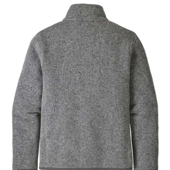 Patagonia Boys' Small Size 7 8 Better Sweater Jacket Stonewash Grey NWT - Picture 9 of 12